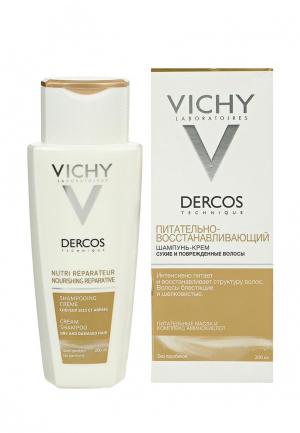 Шампунь Vichy Dercos, питательно-восстанавливающий, 200 мл. Цвет: белый