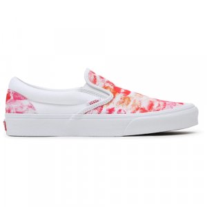 Слипоны , летние, размер 12 US, белый VANS. Цвет: белый/розовый/белый-розовый