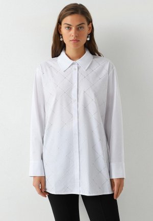 Рубашка Passegiata. Цвет: белый