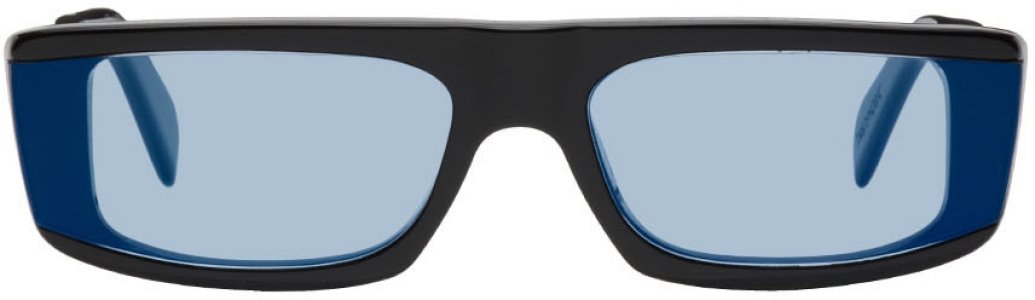 Черные солнцезащитные очки Issimo Retrosuperfuture