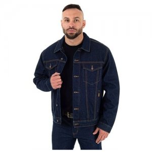 Куртка джинсовая 12065RW 4XL Темно-Синий Montana. Цвет: синий
