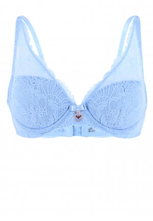 Бюстгальтер EMPORIO ARMANI Underwear. Цвет: голубой