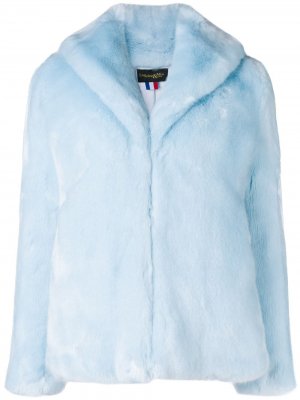 Louve faux fur jacket La Seine & Moi. Цвет: синий