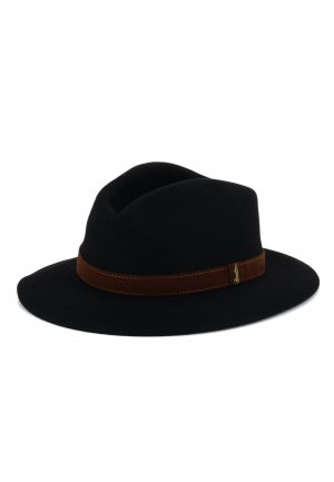 Шляпа BORSALINO. Цвет: черный