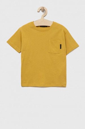 Хлопковая футболка для детей , желтый Sisley