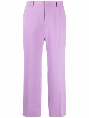 Укороченные брюки строгого кроя Nº21. Цвет: фиолетовый