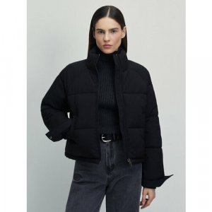 Куртка , размер XL (RU 50)/170, черный Zarina. Цвет: черный