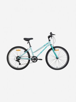 Велосипед для девочек Shine 1.0 24 2024, Голубой Denton. Цвет: голубой