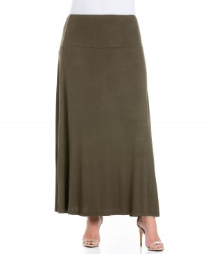 Женская макси-юбка больших размеров 24seven Comfort Apparel