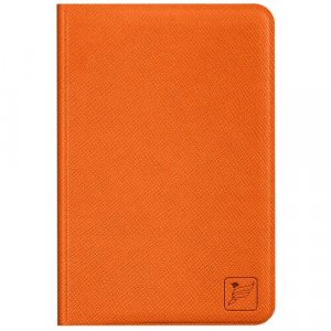 Кредитница FKKR-4E, 4 кармана для карт, визитки, оранжевый Flexpocket. Цвет: оранжевый