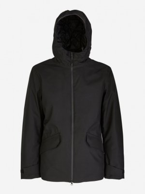 Куртка утепленная мужская Clintford, Черный Geox. Цвет: черный