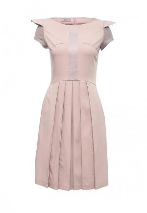 Платье D.VA. Цвет: розовый