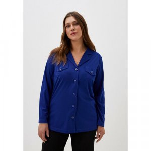 Пиджак , размер 54, голубой SVESTA. Цвет: голубой