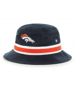 Мужская темно-синяя панама в полоску Denver Broncos '47 Brand '47