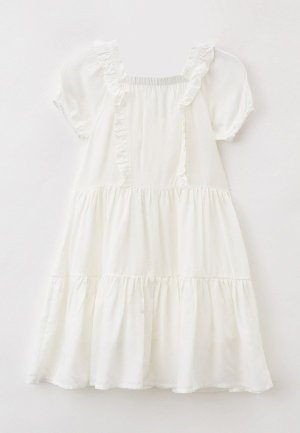 Платье Infunt Summer. Цвет: белый
