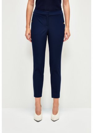 Брюки Metal Accessoried Trousers With Pocket. , цвет navy blue adL