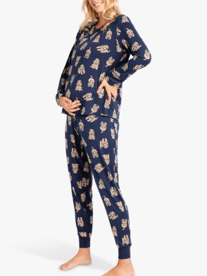 Пижама для беременных Cockapoo, темно-синий Chelsea Peers