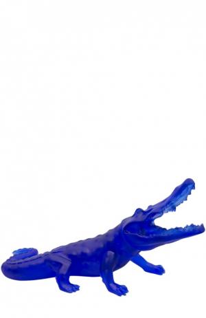 Скульптура Crocodile Daum. Цвет: бесцветный