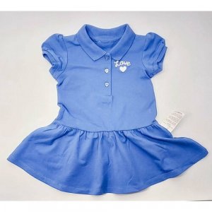 Платье-пачка, хлопок, размер 12-18см, синий OVS. Цвет: синий