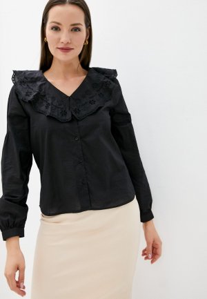 Блуза Soaked in Luxury. Цвет: черный