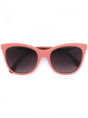 Солнцезащитные очки в оправе кошачий глаз Fendi Eyewear. Цвет: розовый и фиолетовый