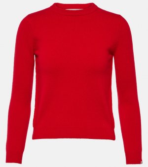 Детский укороченный свитер из смесового кашемира , красный Extreme Cashmere
