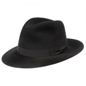 Шляпа федора BAILEY 71001BH CRISS, размер 59. Цвет: черный