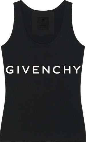Топ Archetype Slim Fit Tank Top 'Black', черный Givenchy
