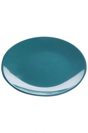 Тарелка десертная SANGO. Цвет: голубой