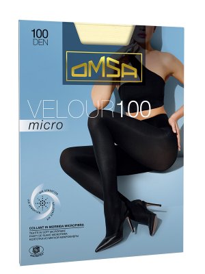 Oms velour micro 100 avorio OMSA