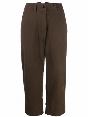 Укороченные брюки Margaret Howell. Цвет: коричневый