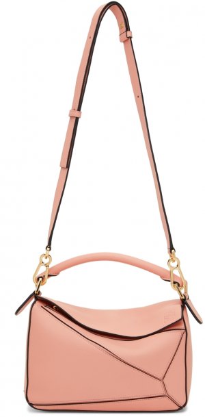 Pink Small Puzzle Edge Shoulder Bag Loewe. Цвет: 7795 blossom