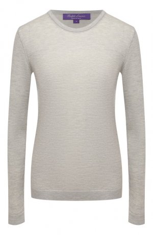 Кашемировый пуловер Ralph Lauren. Цвет: серый