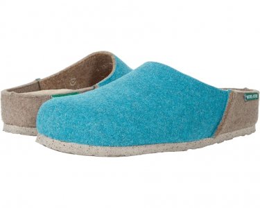 Домашняя обувь Polli, цвет Turquoise Sweety Taupe/Warm Grey Mephisto