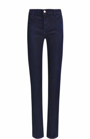 Однотонные джинсы прямого кроя Armani Jeans. Цвет: синий