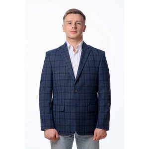 Пиджак , размер 54/176, синий Valenti. Цвет: синий