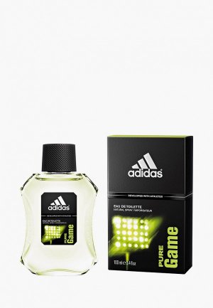 Туалетная вода adidas Pure Game, 100 мл. Цвет: прозрачный