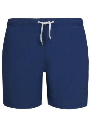 Пляжные шорты Bertolo. Цвет: синий