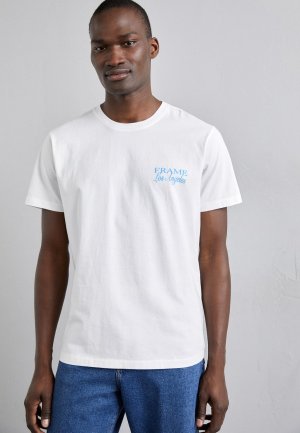 Базовая футболка LA LOGO TEE FRAME, цвет white Frame