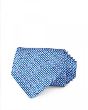 Классический шелковый галстук Salvatore Gancini , цвет Multi Ferragamo