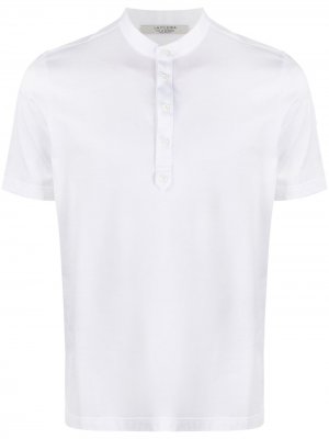 Рубашка поло без воротника D4.0. Цвет: белый