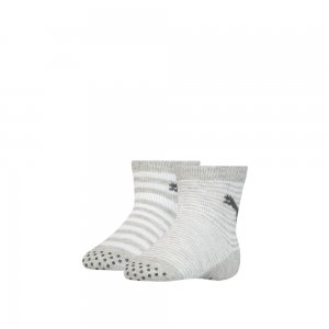 Носки для детей ABS Baby Socks 2 pack PUMA. Цвет: серый