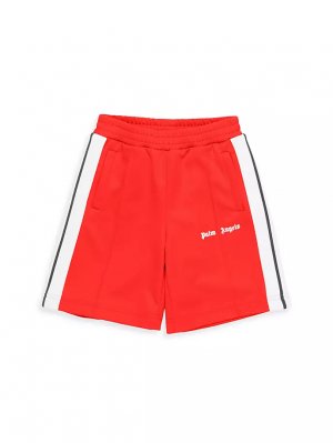 Классические спортивные шорты с логотипом Little Boy's & , красный Palm Angels