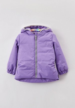 Куртка утепленная Zukka. Цвет: фиолетовый