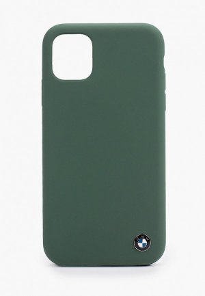 Чехол для iPhone BMW 11, Signature Liquid silicone Midnight green. Цвет: зеленый