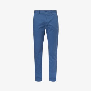 Прямые брюки Denton из хлопка стрейч классического кроя , синий Tommy Hilfiger
