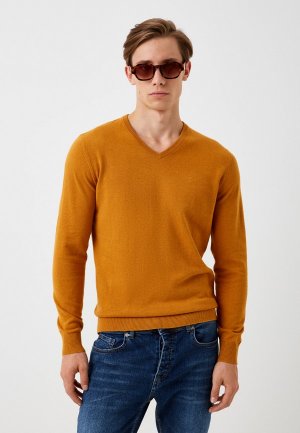 Пуловер Tom Tailor. Цвет: коричневый