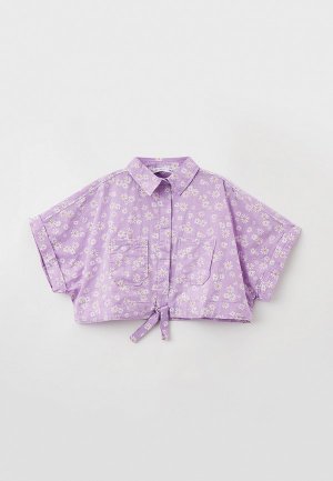 Блуза Gloria Jeans. Цвет: фиолетовый