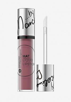 Помада Bell Матовая Жидкая Гипоаллергенная Mat Liquid Lipstick Тон 04. Цвет: розовый