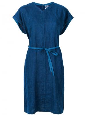 Denim tunic dress Blue Japan. Цвет: синий